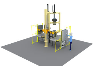 Post Curing Inflator for new and existing curing presses (PCI)